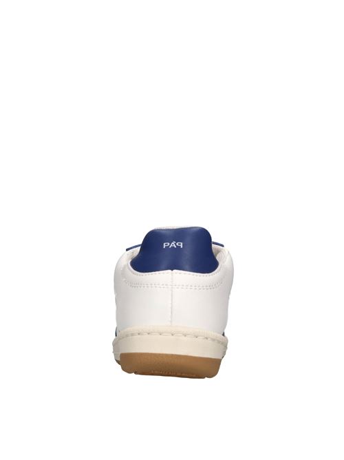 Sneakers in pelle ed ecopelle PAP | PAPD002 032BIANCO-BLU